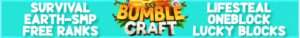 BumbleCraft | Castaway Minecraft Server banner