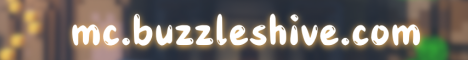 Buzzle Hive Minecraft Server banner