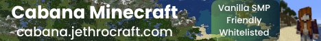 Cabana Minecraft Server banner
