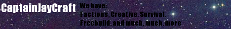 CaptainJayCraft Minecraft Server banner