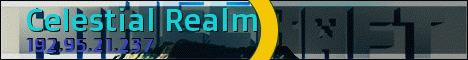Celestial Realm Minecraft Server banner
