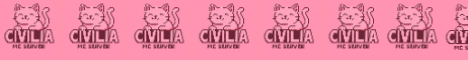 Civilia Minecraft Server banner