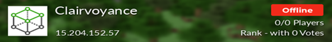 Clairvoyance Minecraft Server banner