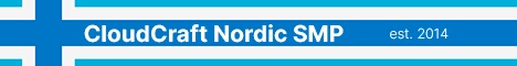 CloudCraft Nordic SMP Minecraft Server banner
