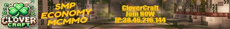 CloverCraft Minecraft Server banner