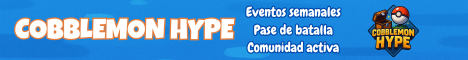 Cobblemon Hype Minecraft Server banner