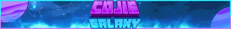 cojis galaxy Minecraft Server banner