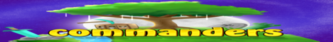 Commanders Minecraft Server banner