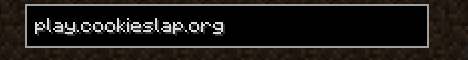 Cookie Slap Minecraft Server banner