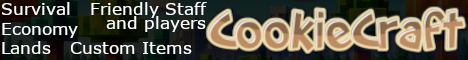 CookieCraft SMP Minecraft Server banner