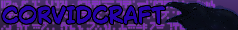 CorvidCraft SMP Minecraft Server banner
