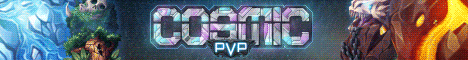 Cosmic PvP Minecraft Server banner