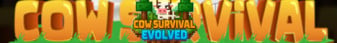 Cow Survival Evolved Minecraft Server banner