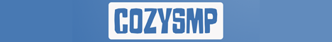 CozySMP Minecraft Server banner