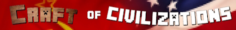Craft of Civilizations Minecraft Server banner