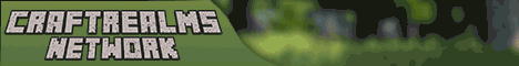 CraftRealms Minecraft Server banner