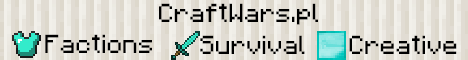 CraftWars- Polish server Minecraft Server banner