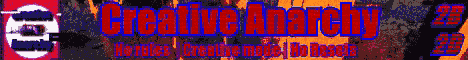 Creative Anarchy 2b2d Minecraft Server banner