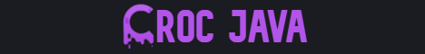 Croc Java Minecraft Server banner