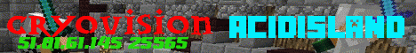 CryoVision Minecraft Server banner