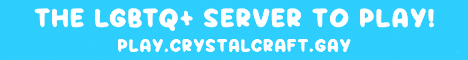 CrystalCraft Minecraft Server banner