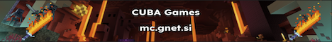 CUBA Games Minecraft Server banner