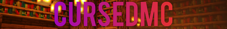 CursedMC Minecraft Server banner
