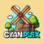 Cyan Plex Minecraft Server Icon