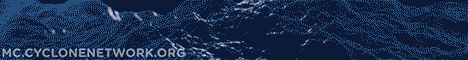 Cyclone Network Minecraft Server banner