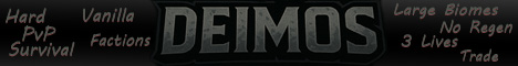 Deimos Minecraft Server banner
