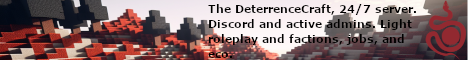 DeterrenceCraft Minecraft Server banner