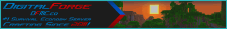 DigitalForge Minecraft Server banner