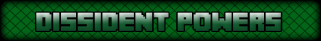 Dissident Powers Minecraft Server banner