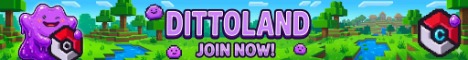 Dittoland Cobblemon Minecraft Server banner