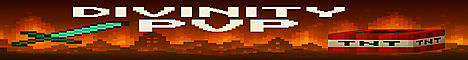 Divinity ST PVP Minecraft Server banner