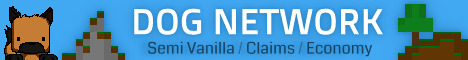 Dog Network Minecraft Server banner