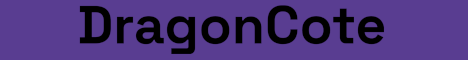 Dragoncote Minecraft Server banner