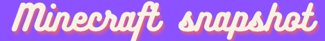 Drumm41 Snapshot Anarchy Minecraft Server banner