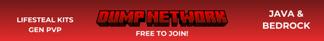 Dump Network Minecraft Server banner