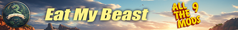 Eat My Beast - All The Mods 9 Minecraft Server banner