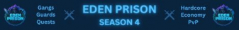 Eden Prison Minecraft Server banner