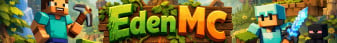 EdenMC Minecraft Server banner
