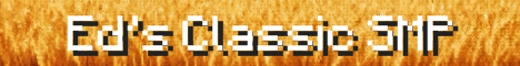 Eds Classic SMP Minecraft Server banner