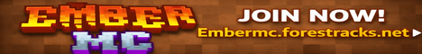 EmberMC Minecraft Server banner