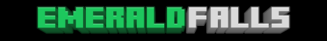 Emerald Falls Minecraft Server banner