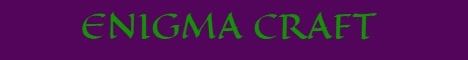 Enigma Craft Minecraft Server banner