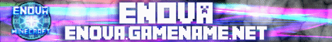 Enova Minecraft Server banner