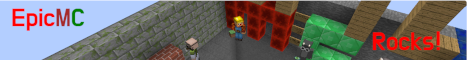 EpicMC Rocks Minecraft Server banner