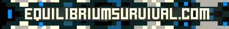 Equilibrium Survival Minecraft Server banner