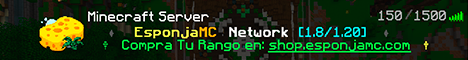 EsponjaMC Network Minecraft Server banner